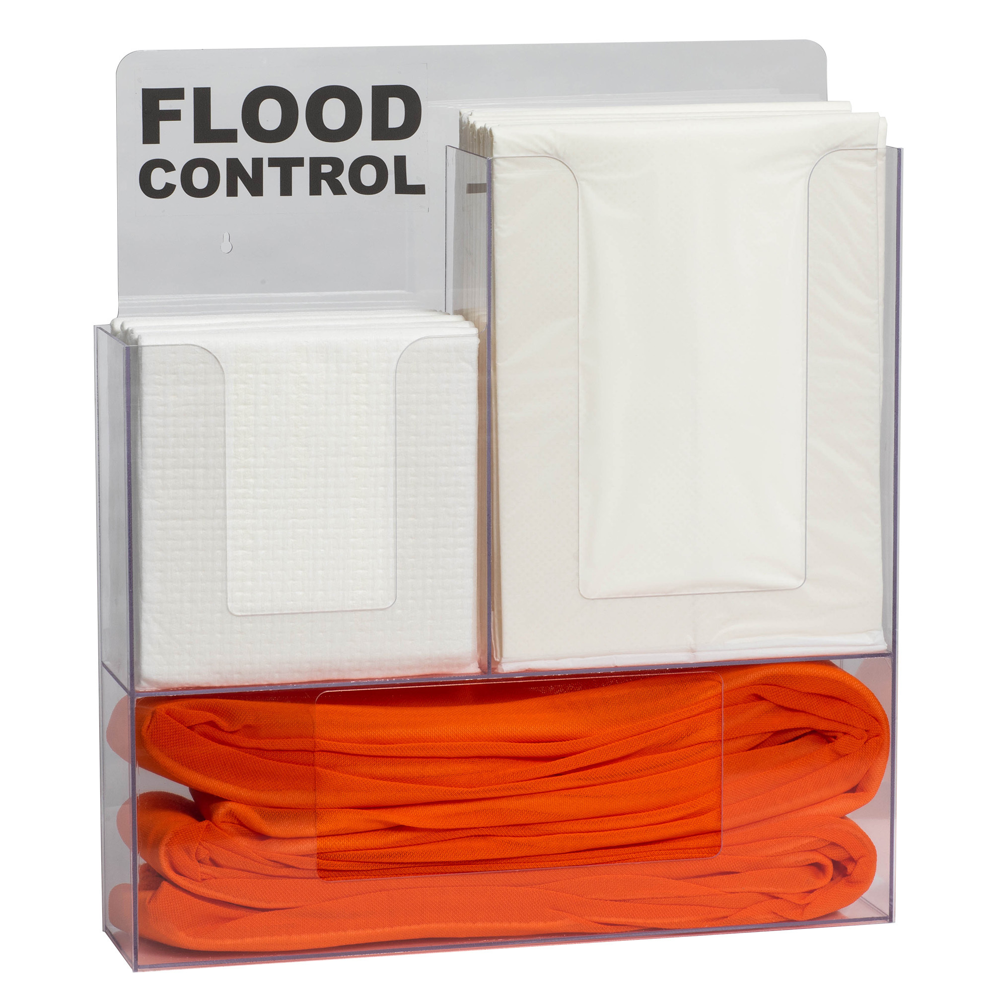 Quick Dam Indoor Flood Control Dispenser - Pre-Filled, 20 Pcs, Model# WURACK